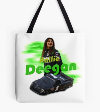 Hailie Deegan Nascar Tote Bag Official Hailie Deegan Merch