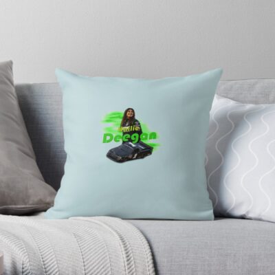 Throw Pillow Official Hailie Deegan Merch