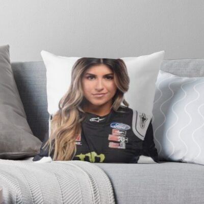 Hailie Deegan - Poster Throw Pillow Official Hailie Deegan Merch