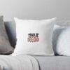 Hailie Deegan Throw Pillow Official Hailie Deegan Merch