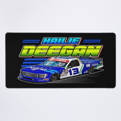 Hailie Deegan Nascar Truck Mouse Pad Official Hailie Deegan Merch