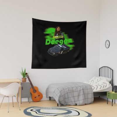 Day Gift For Hailie Deegan Nascar Gifts For Movie Fan Tapestry Official Hailie Deegan Merch