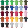 t shirt color chart - Hailie Deegan Shop